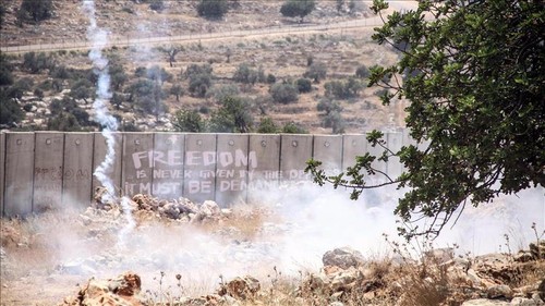 Israel to build wall around Gaza Strip - ảnh 1