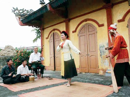 Khuoc village in Thai Binh province popularizes traditional Cheo theater - ảnh 1