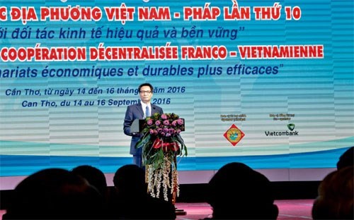 Cooperation conference between Vietnamese French localities closed  - ảnh 1