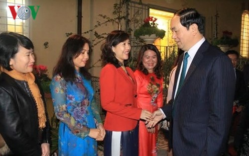 President Tran Dai Quang visits Italy - ảnh 1