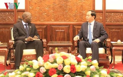 President Tran Dai Quang receives WB Country Director in Vietnam - ảnh 1