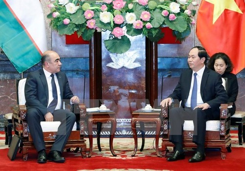President urges Vietnam, Uzbekistan to tap cooperation potential  - ảnh 1