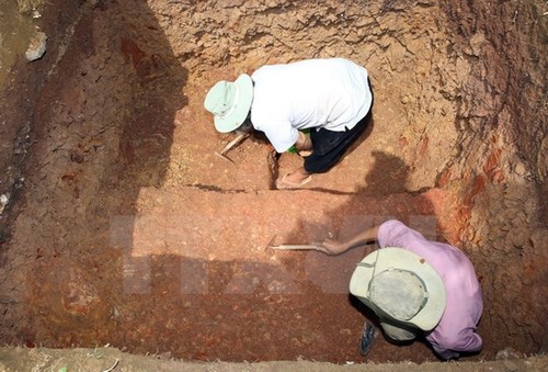 Champa artifact unearth in Quang Ngai province - ảnh 1
