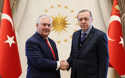 Tension between Turkey and the US prior to State Secretary Tillerson’s visit - ảnh 1