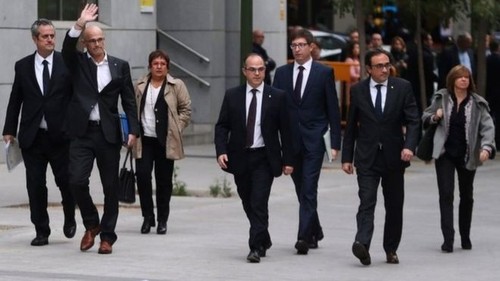 Spain: Judge considers to grant bail to former Catalonia's government   - ảnh 1