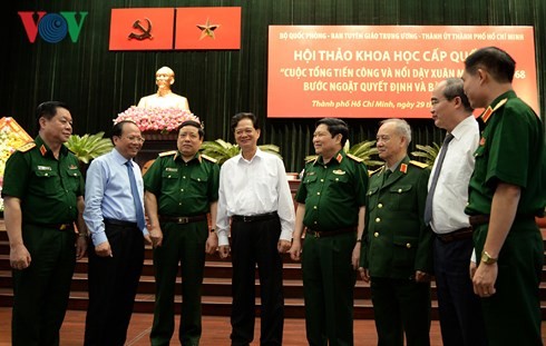 Seminar on the 1968 general offensive and uprising held - ảnh 1