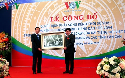 VOV channels beam to Tuyen Quang and adjacent provinces - ảnh 1