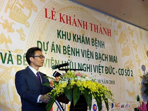 Bach Mai, Vietnam-Germany hospital inaugurated in Ha Nam - ảnh 2