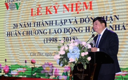 VOV Mekong Delta bureau honored with Labor Order, First Class - ảnh 1