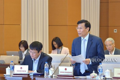 National Assembly Standing Committee discusses Bill on Library  - ảnh 1