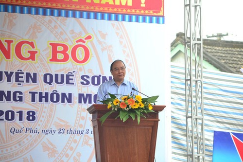 PM Nguyen Xuan Phuc pays a working visit to Quang Nam  - ảnh 1