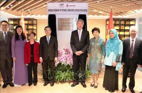 Vietnam - Singapore Cooperation Centre (VSCC) opens in Hanoi - ảnh 1
