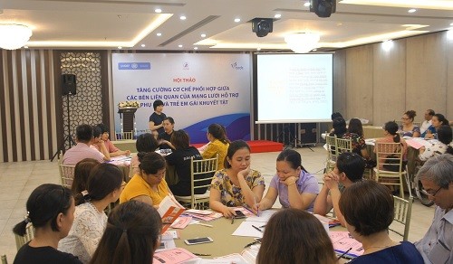 Network of supporters for disabled women, children - ảnh 1