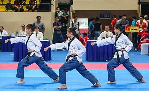 Vietnam wins  gold to open Asian Open Taekwondo Championship - ảnh 1
