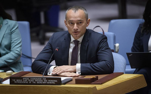 UN envoy: Jewish settlements in occupied Palestinian territory harms two-state solution - ảnh 1
