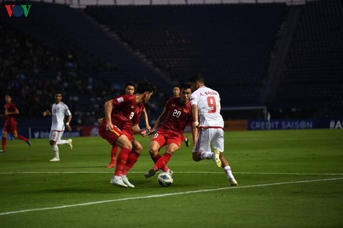0 - 0 draw between Vietnam - the UAE at 2020 AFC U23 Championship - ảnh 1