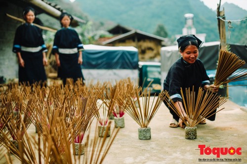 Incense-making craft of the Nung An - ảnh 1
