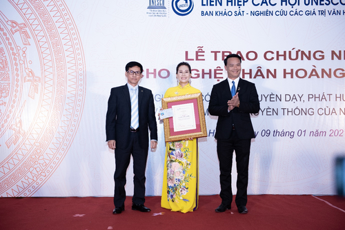 UNESCO honors culinary artisan Hoang Minh Hien - ảnh 1