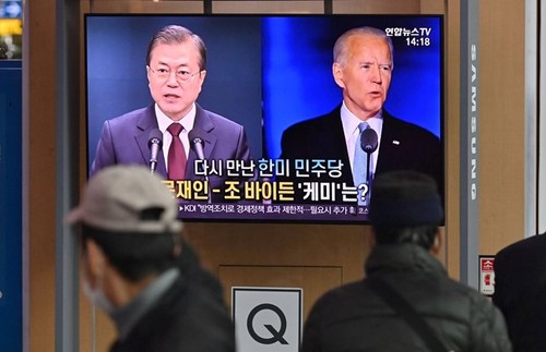 Republic of Korean and US diplomats discuss summit plan - ảnh 1