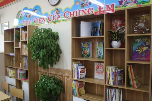 “Footsteps of Books” spreads reading culture in schools - ảnh 1