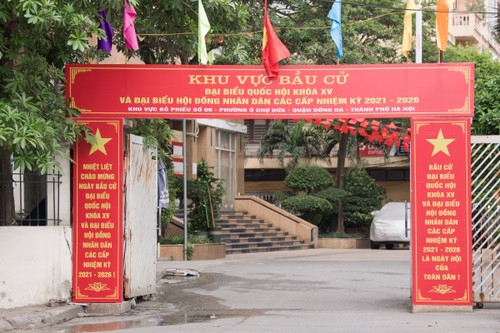 Hanoi ready for National Assembly election day - ảnh 14