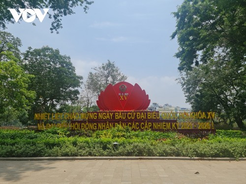 Hanoi ready for National Assembly election day - ảnh 9