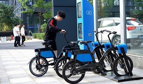Hanoi to pilot e-bikes for rent linked with bus system  - ảnh 1