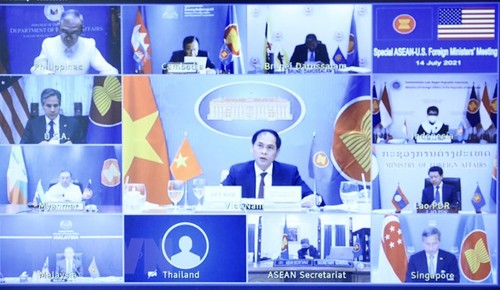 ASEAN, US agree to boost dialogue and cooperation - ảnh 1