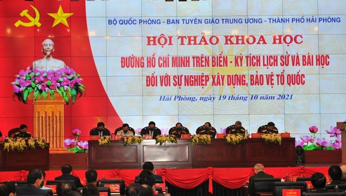Online conference mark 60th anniversary of Ho Chi Minh Trail at Sea - ảnh 1