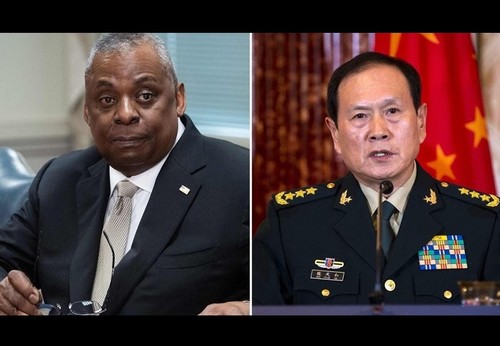 China, US Defense Ministers hold phone talks after 21 months - ảnh 1