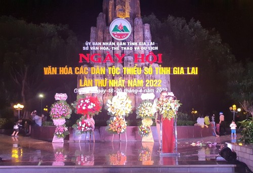 Culture day of ethnic minority groups opens in Gia Lai province  - ảnh 1