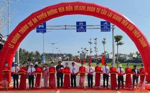 Hoai Nhon coastal route inaugurated in Binh Dinh - ảnh 1