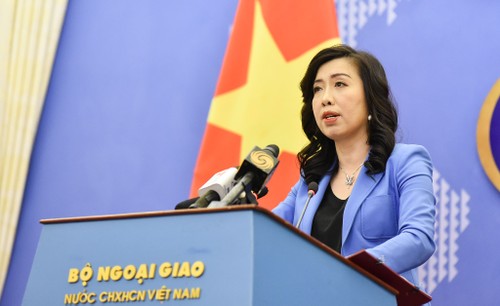 Vietnam resolutely opposes and demands Taiwan to cancel illegal activities in Ba Binh Island - ảnh 1