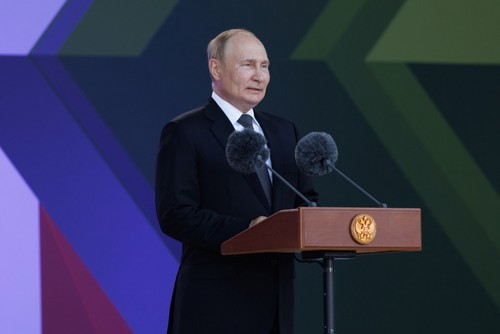 Putin says Russia stands for broad military-technical development  - ảnh 1