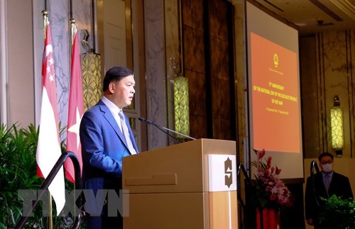 Vietnam's 77th National Day celebrated in Singapore  - ảnh 1