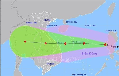 Central provinces embace for typhoon Noru to hit on late Sept 27 - ảnh 1
