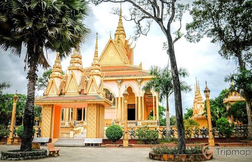 A majestic pagoda in Tra Vinh province - ảnh 1