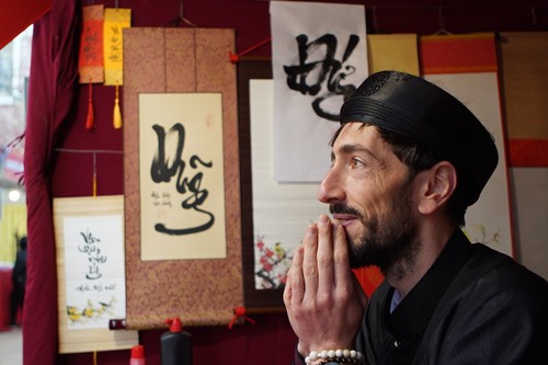 Predestination leads French man to Vietnamese calligraphy  - ảnh 6