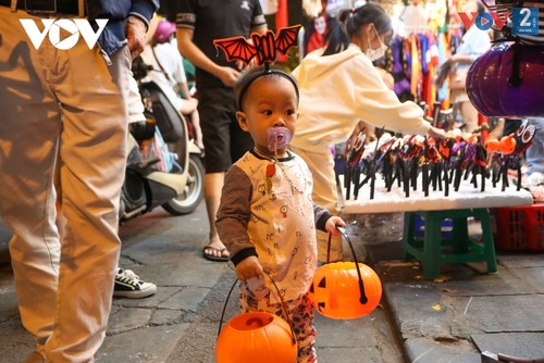 Halloween atmosphere coming early to Vietnamese capital - ảnh 8