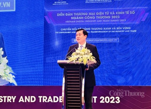 Vietnam Digital Industry and Trade Summit 2023 opens in Hanoi - ảnh 1