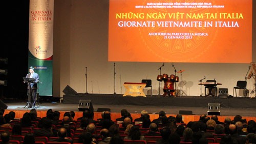 Célébration des 40 ans de relation Vietnam-Italie à Rome - ảnh 1