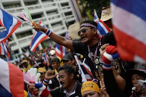 L'opposition thaïlandaise continue sa mobilisation dans la rue - ảnh 1
