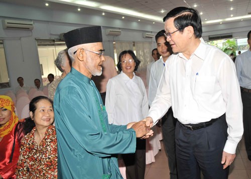 Le président Truong Tan Sang rencontre l’électorat de Ho Chi Minh-ville - ảnh 1