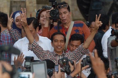 Joko Widodo en tête des élections présidentielles en Indonésie - ảnh 1