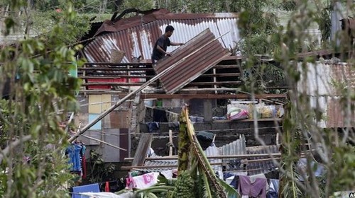 Les provinces du Nord gèrent les conséquences du typhon Rammasun  - ảnh 1