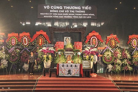 Cérémonie funéraire de Vo Thi Thang - ảnh 1