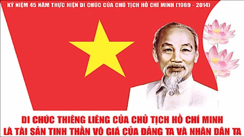 Les 45 ans du testament du président Ho Chi Minh - ảnh 1