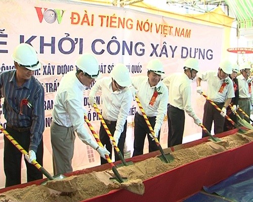 Mise en chantier d’une nouvelle station de VOV à Phu Quoc - ảnh 1