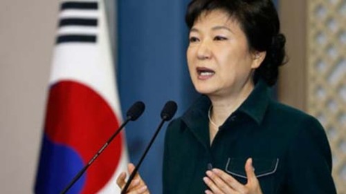 Park Geun-hye appelle à des dialogues intercoréens réguliers  - ảnh 1