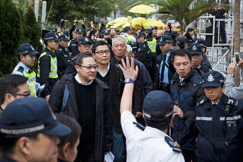 Hongkong: reddition symbolique des chefs d'Occupy Central - ảnh 1